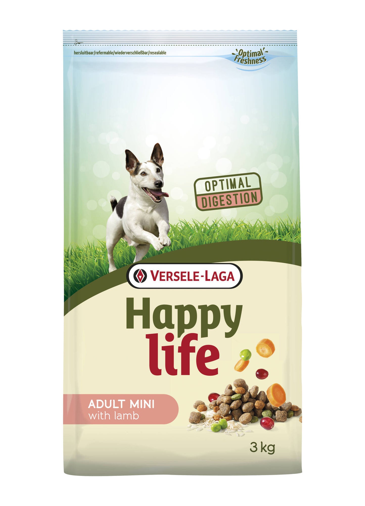 Happy Life Adult Mini Lamb 3kg