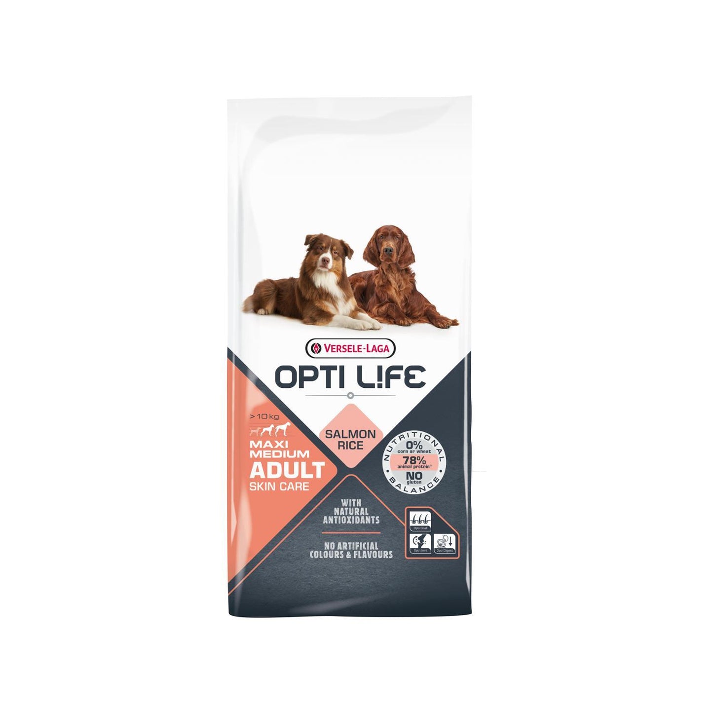 OPTI LIFE Adult Skin Care Medium & Maxi 12.5kg