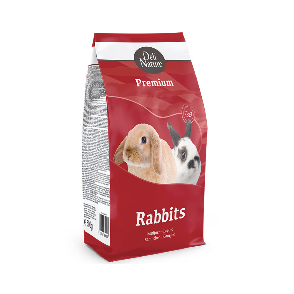 DELI NATURE Premium Τροφή για Κουνέλια 800gr