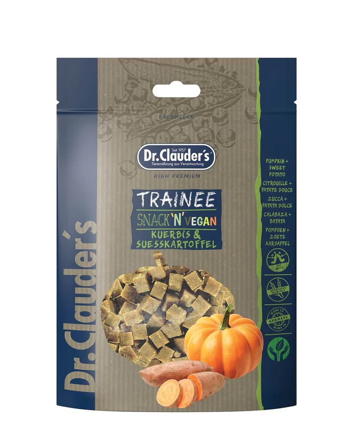 Dr.Clauder´s Trainee Snack Vegan Κολοκύθα/Γλυκοπατάτα 80gr
