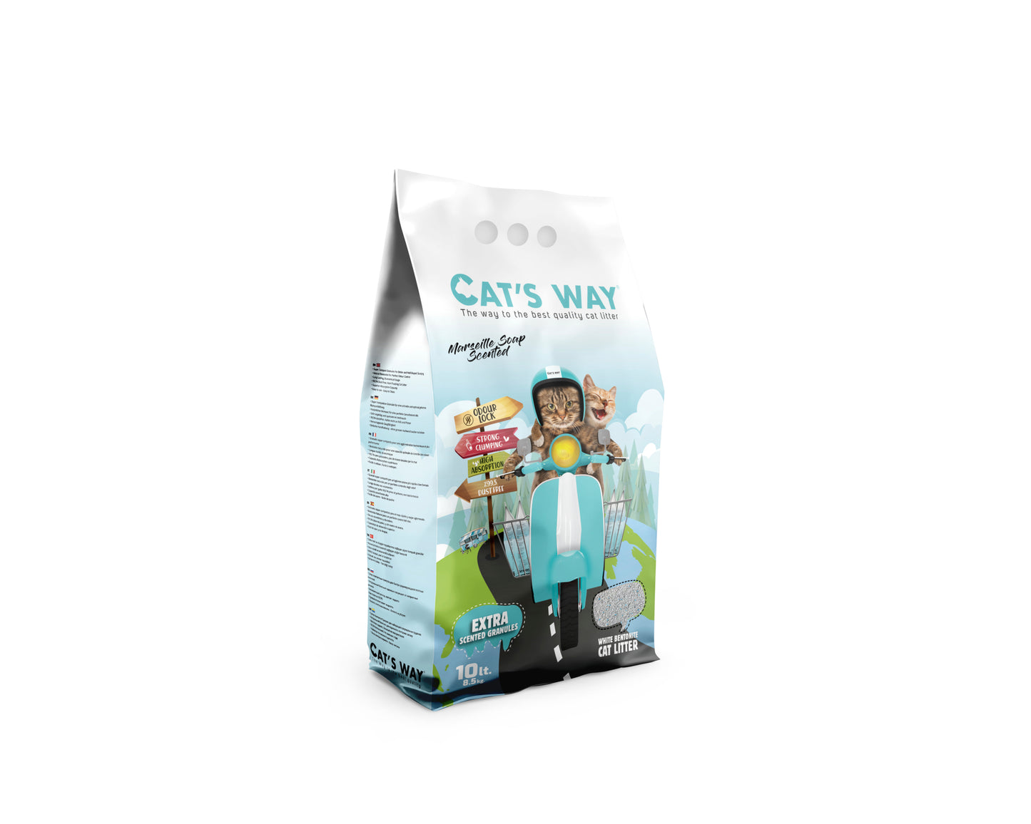 CAT'S WAY Marseille Soap Άμμος Γάτας Μπετονίτης
