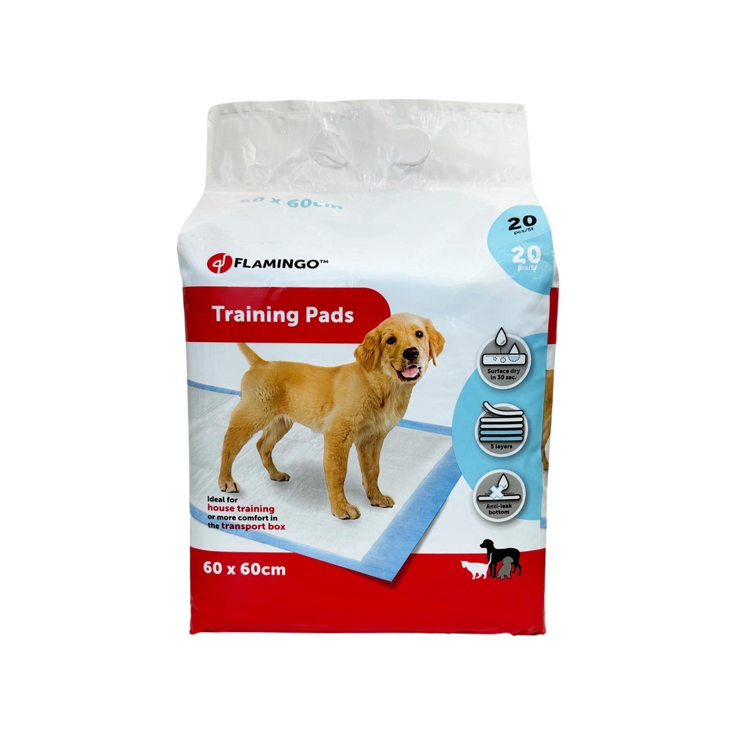 FLAMINGO HYGIENE Training Pads 60x60 20pcs