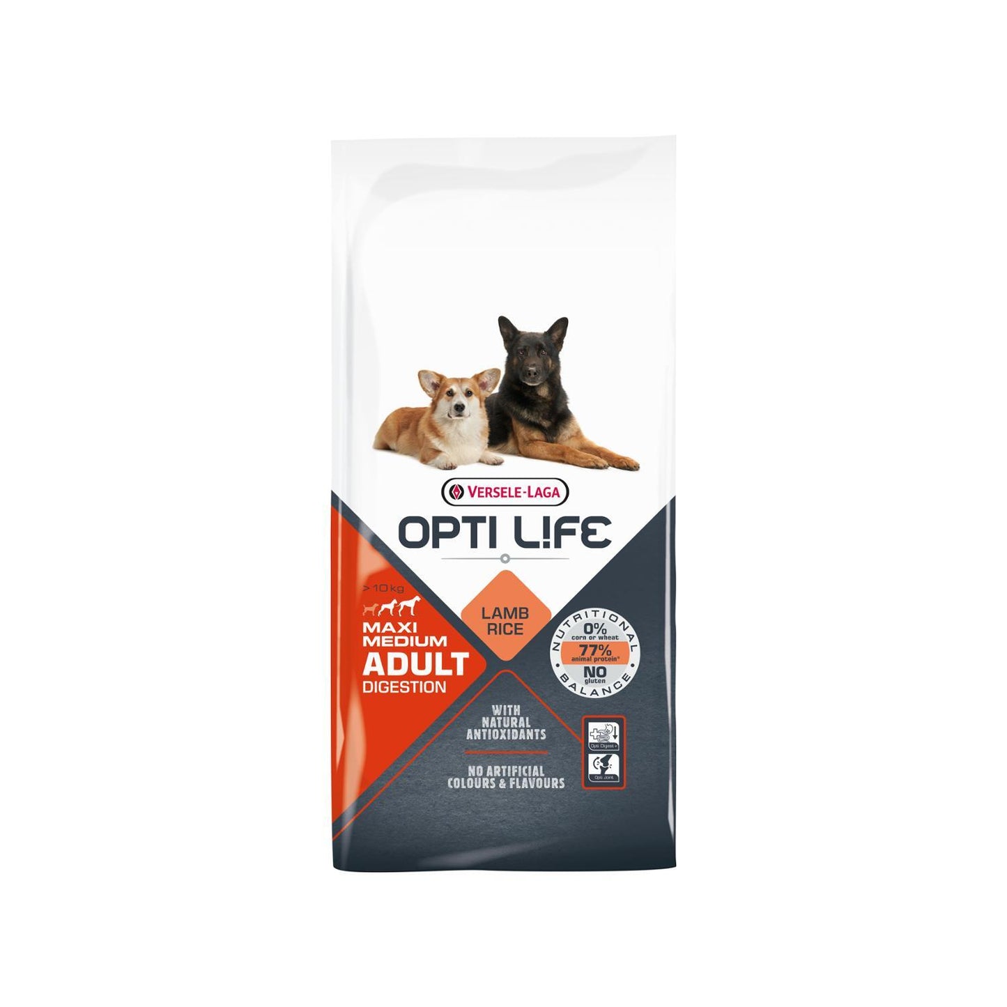Opti Life Adult Digestion Medium & Maxi 12.5kg
