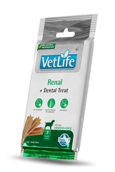 TREAT VET LIFE NAT DOG RENAL ADULT MED/MAX 100gr