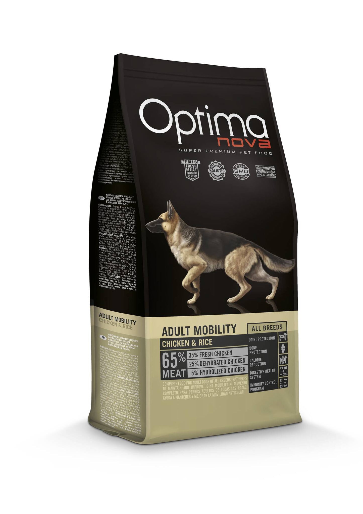 Optima Nova Adult Mobility Chicken & Rice 12kg