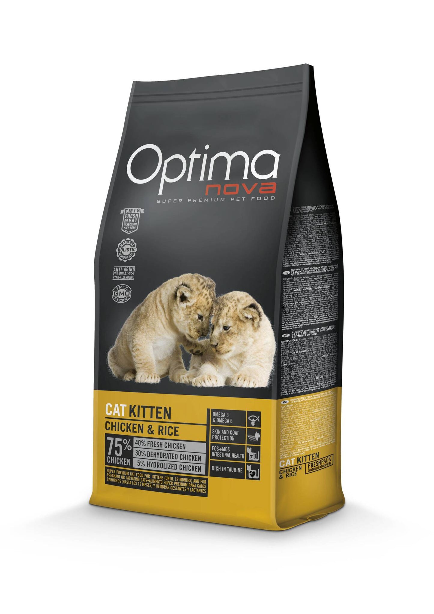 Optima Nova Kitten Chicken & Rice 2kg