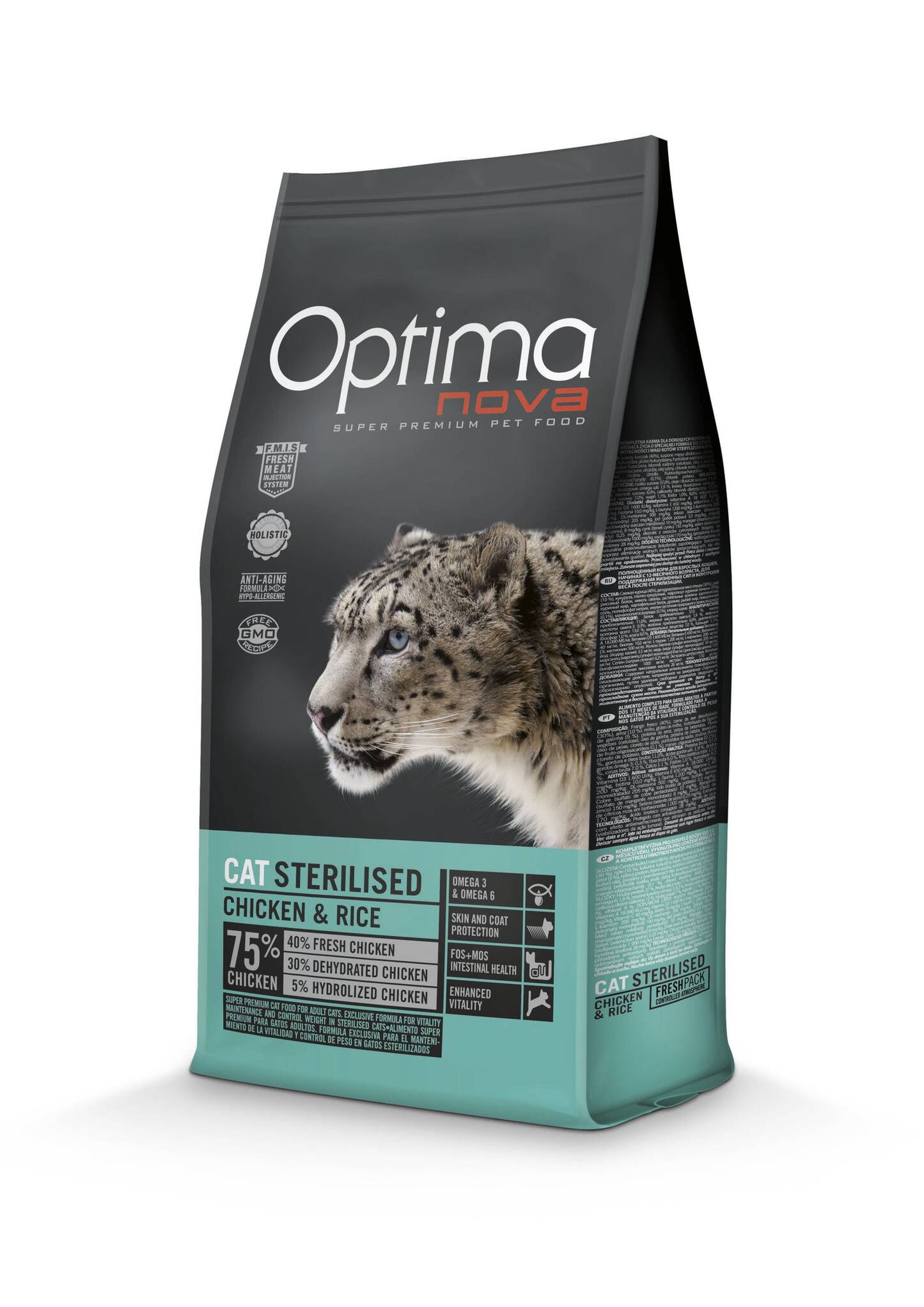 Optima Nova Adult Sterilized Chicken & Rice