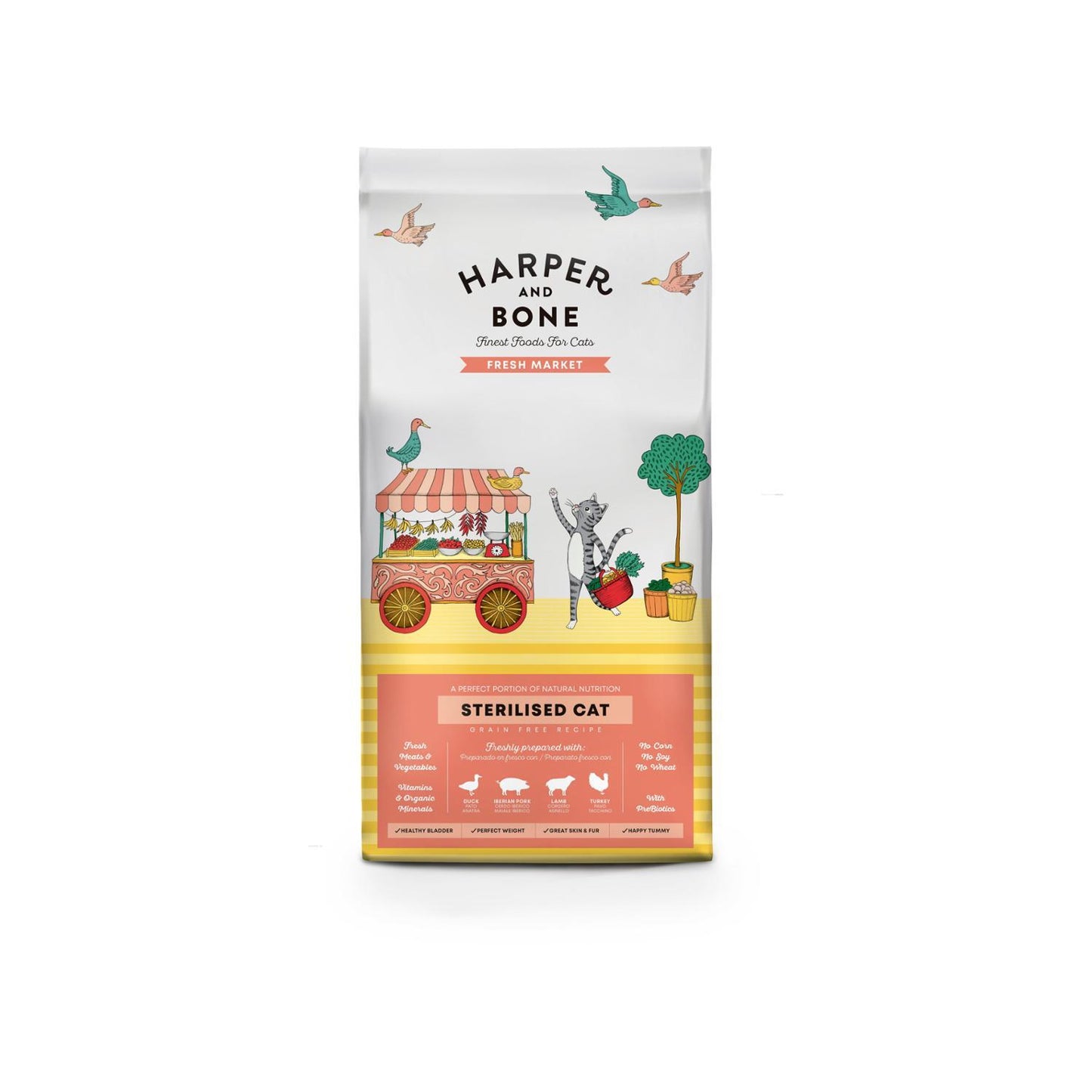 HARPER AND BONE Sterilised Fresh Market 2kg