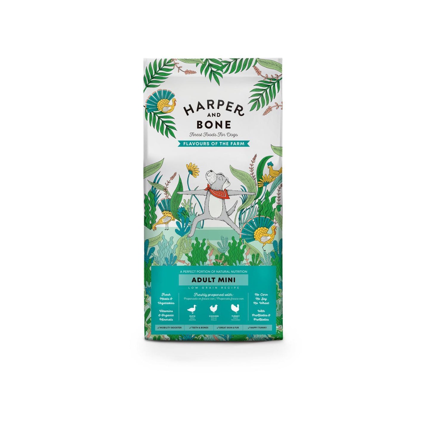 HARPER & BONE Adult Mini Flavours Farm 2kg