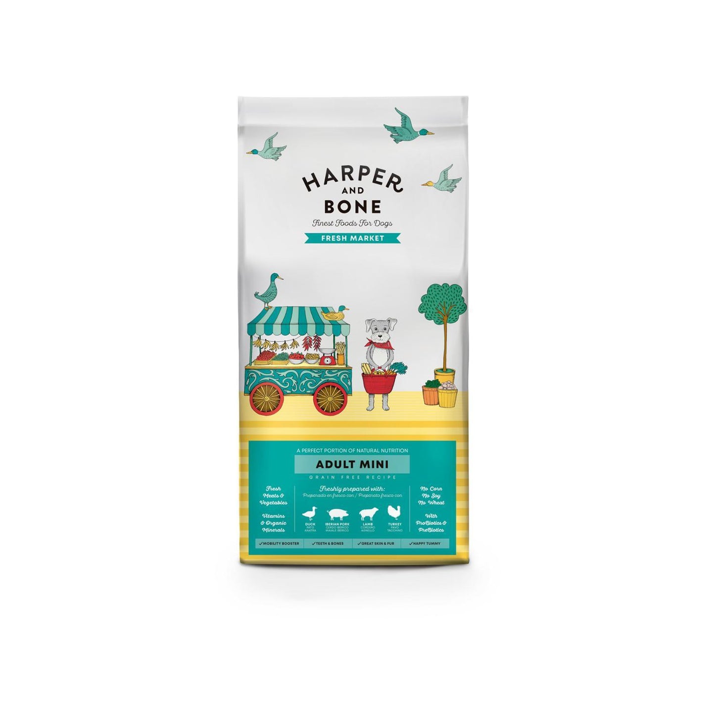 HARPER & BONE Adult DOG Mini Fresh Market 2kg