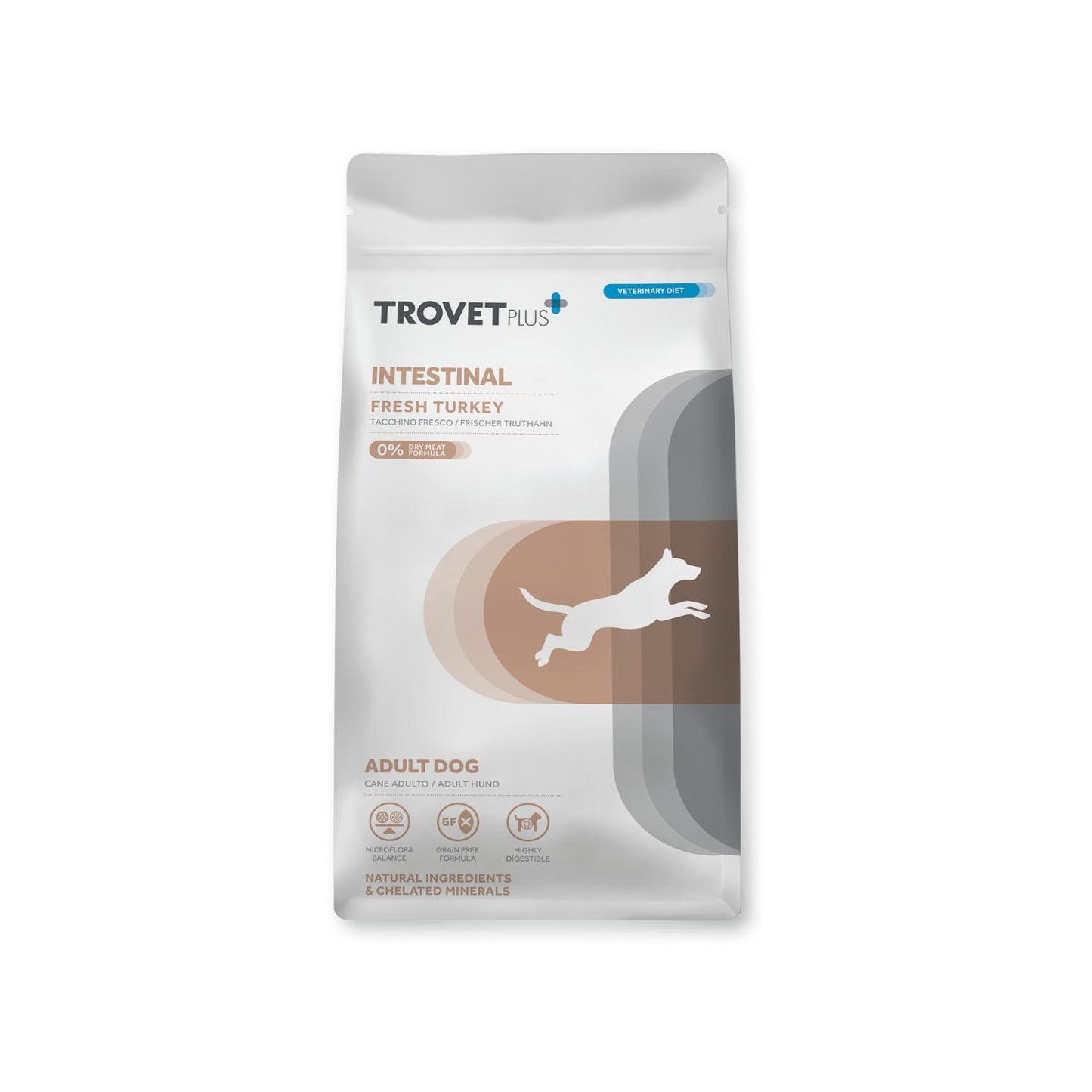 TROVET PLUS Adult Dog Intestinal Fresh Turkey 3kg