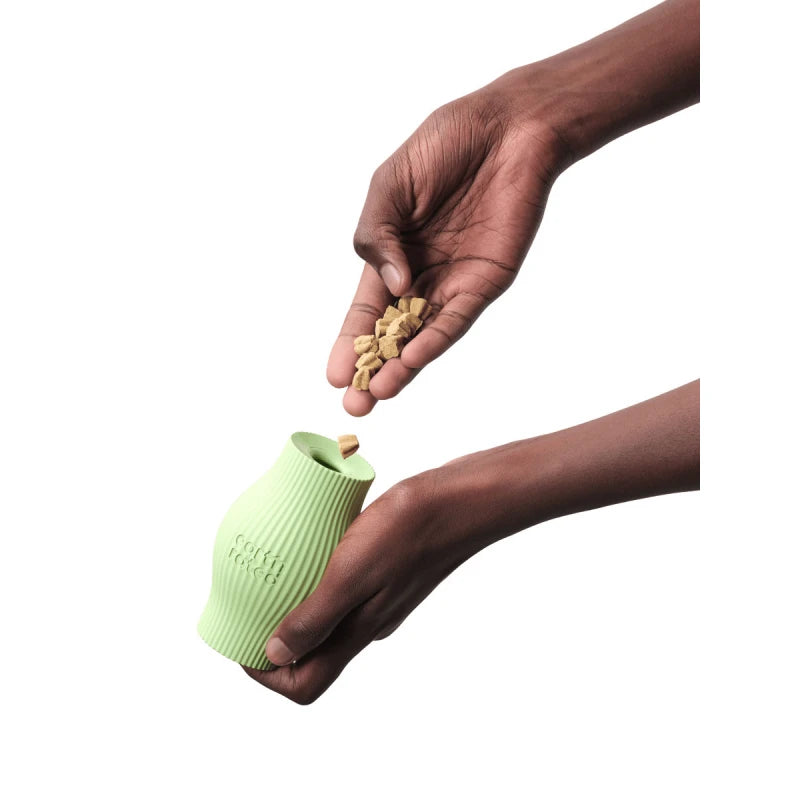 EARTH RATED Treat Toy - Green Rubber