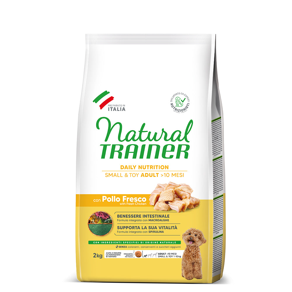 NATURAL TRAINER Small & Toy Adult - Fresh Chicken 2kg
