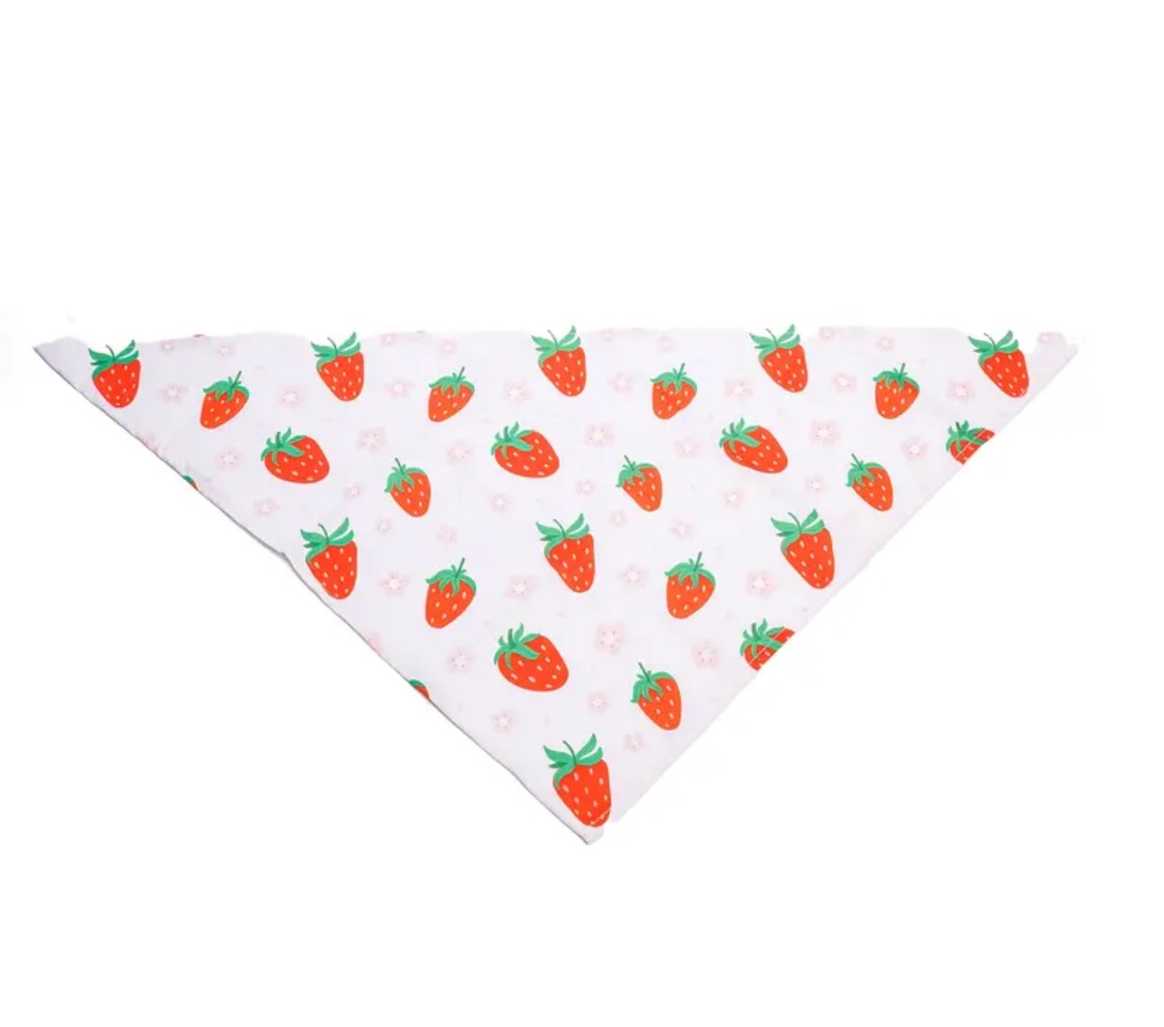 Strawberry Pup – Μπαντάνα με Σχέδιο Φράουλας