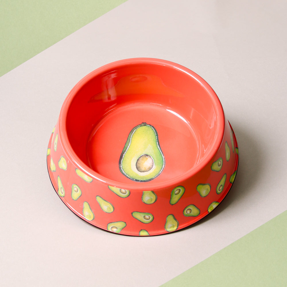 Fun Food Avocado Pet Bowl/M