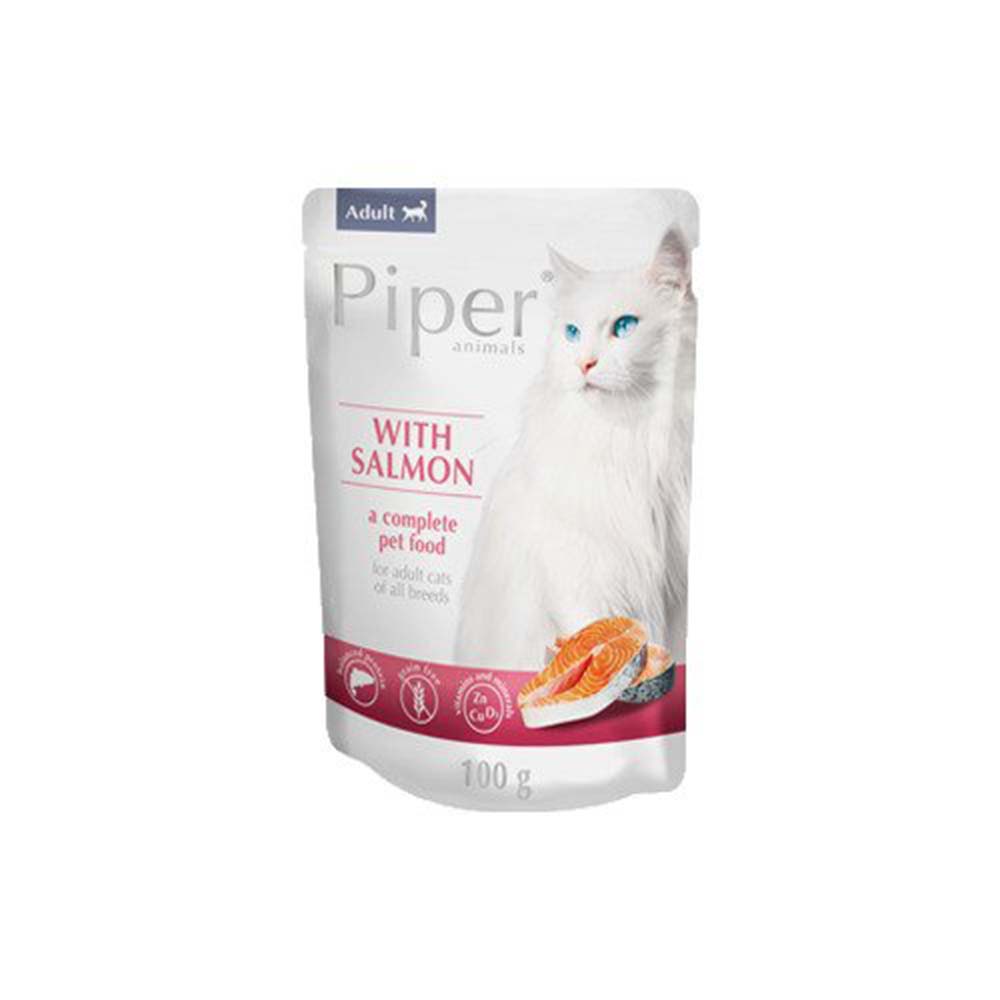 PIPER CAT ADULT ΣΟΛΟΜΟΣ POUCH 100gr