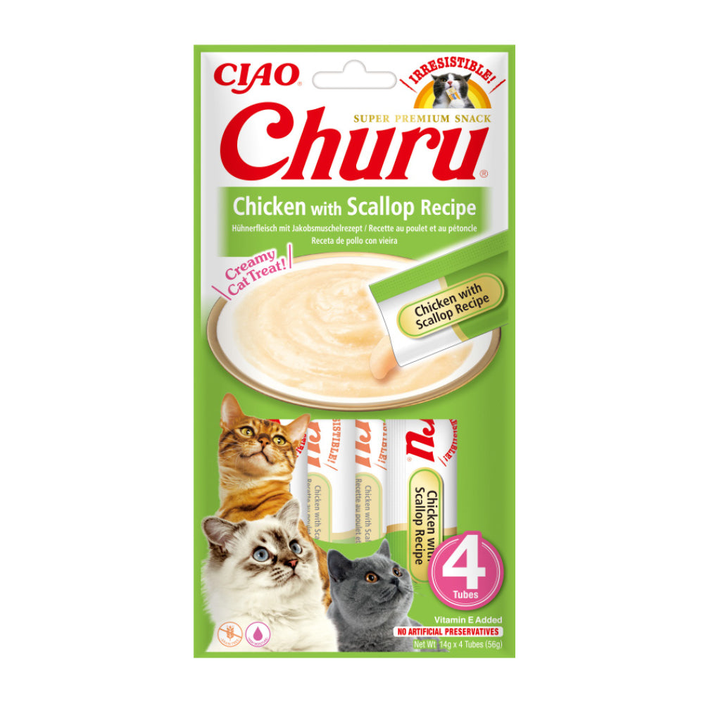 CHURU CAT CHICKEN & SCALLOP 56gr