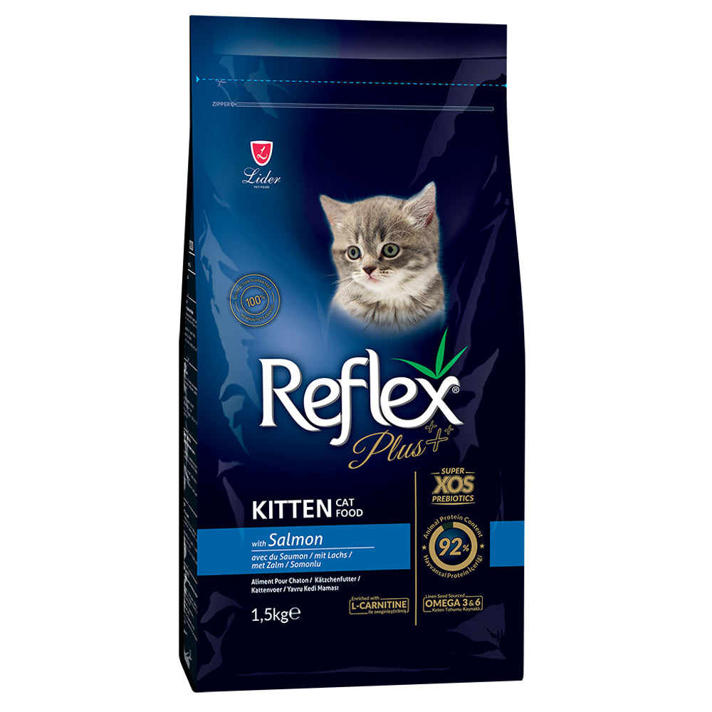 REFLEX PLUS KITTEN SALMON 1,5 KG