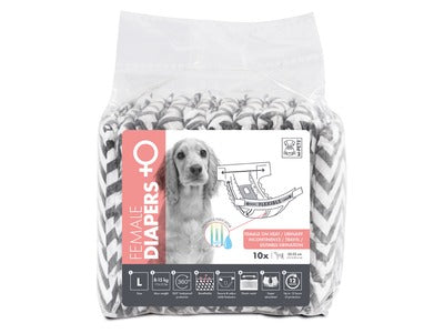 DIAPERS - Female Dog - M
