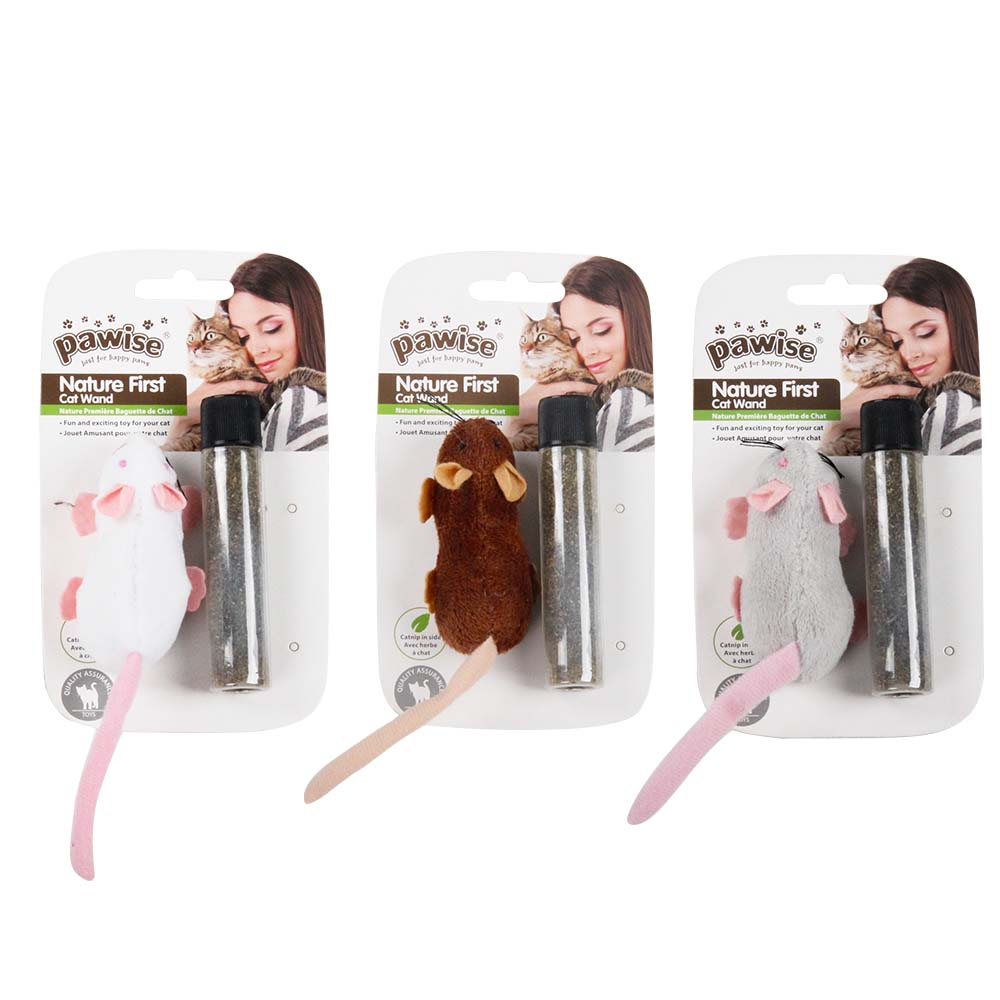 PW Παιχνίδι Γάτας Catnip Mouse με ανταλλακτικό catnip
