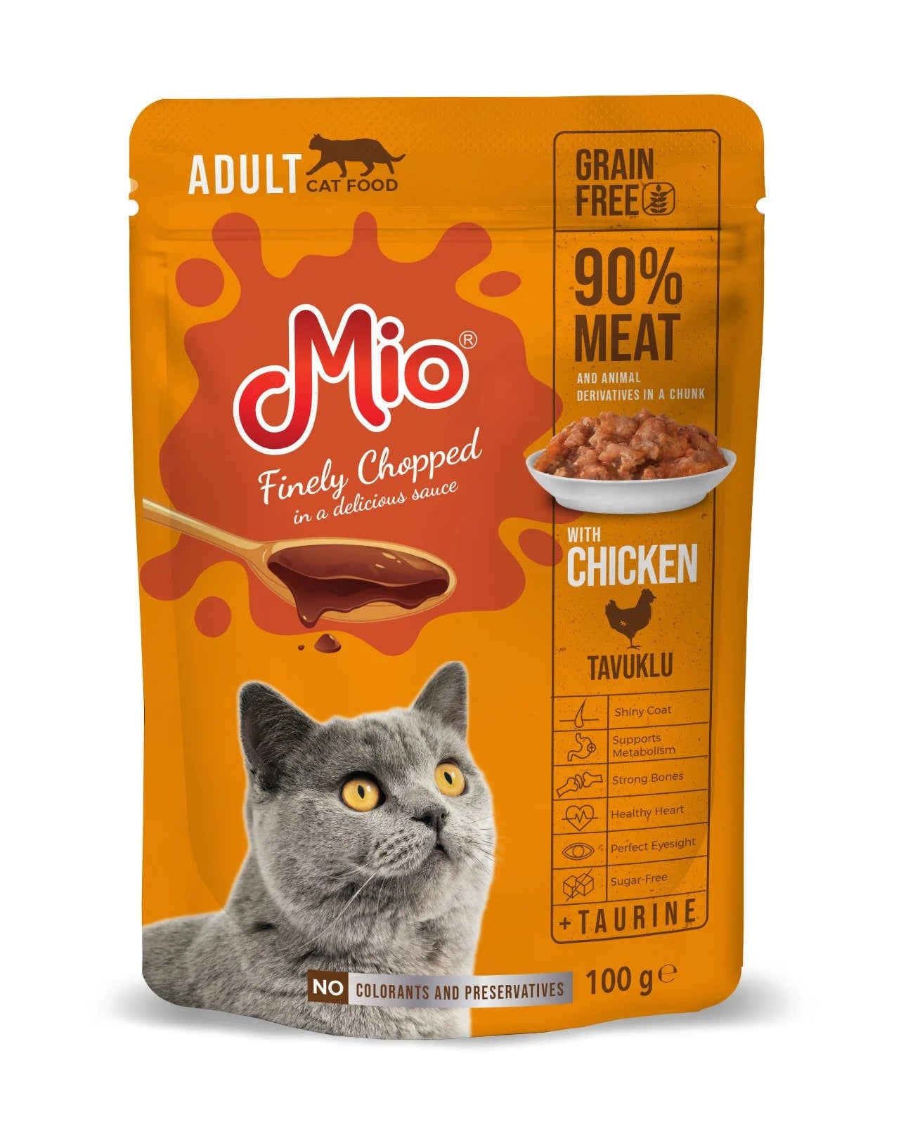 MIO Cat Pouch Κοτόπουλο 100gr