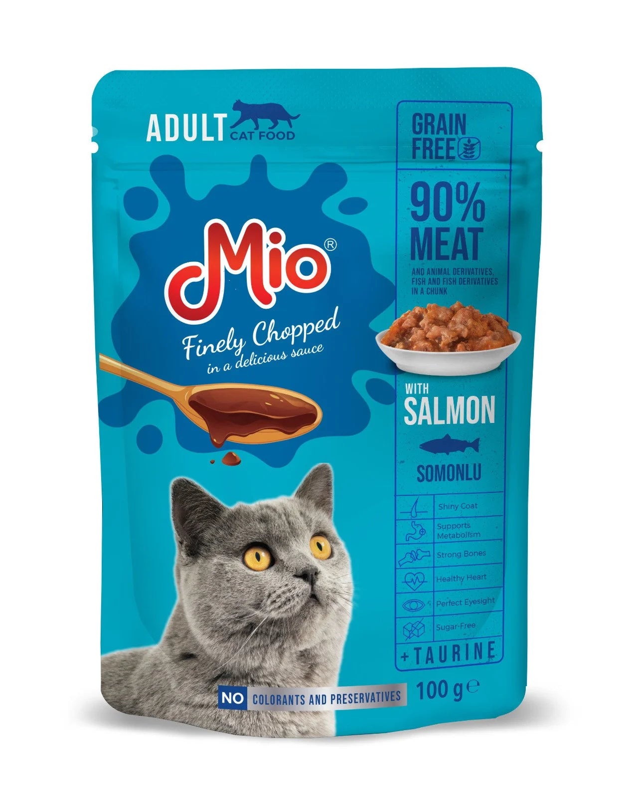 MIO Cat Pouch Σολομός 100gr