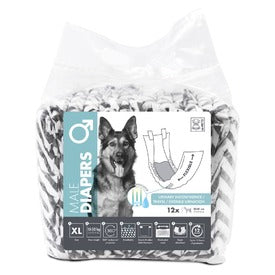 DIAPERS - Male Dog - XL