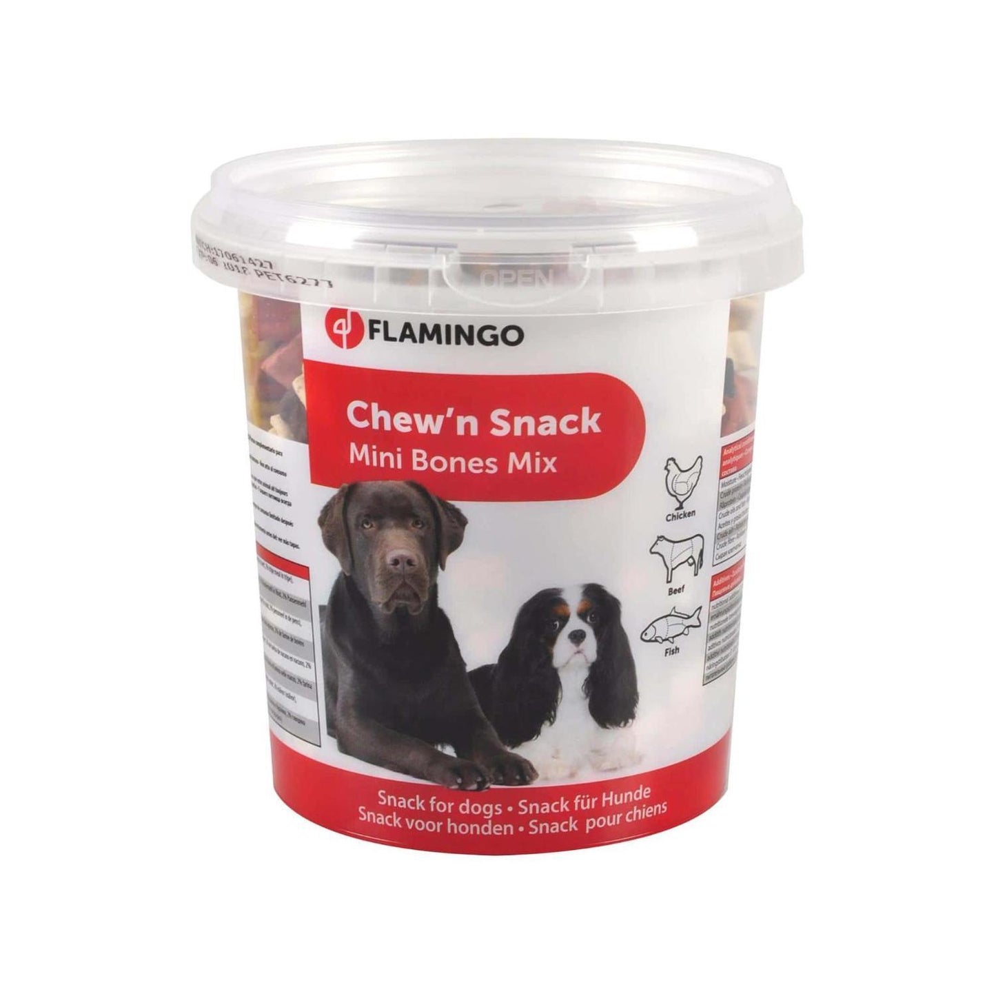 Λιχουδιές Επιβράβευσης Mini Bones Mix 500g