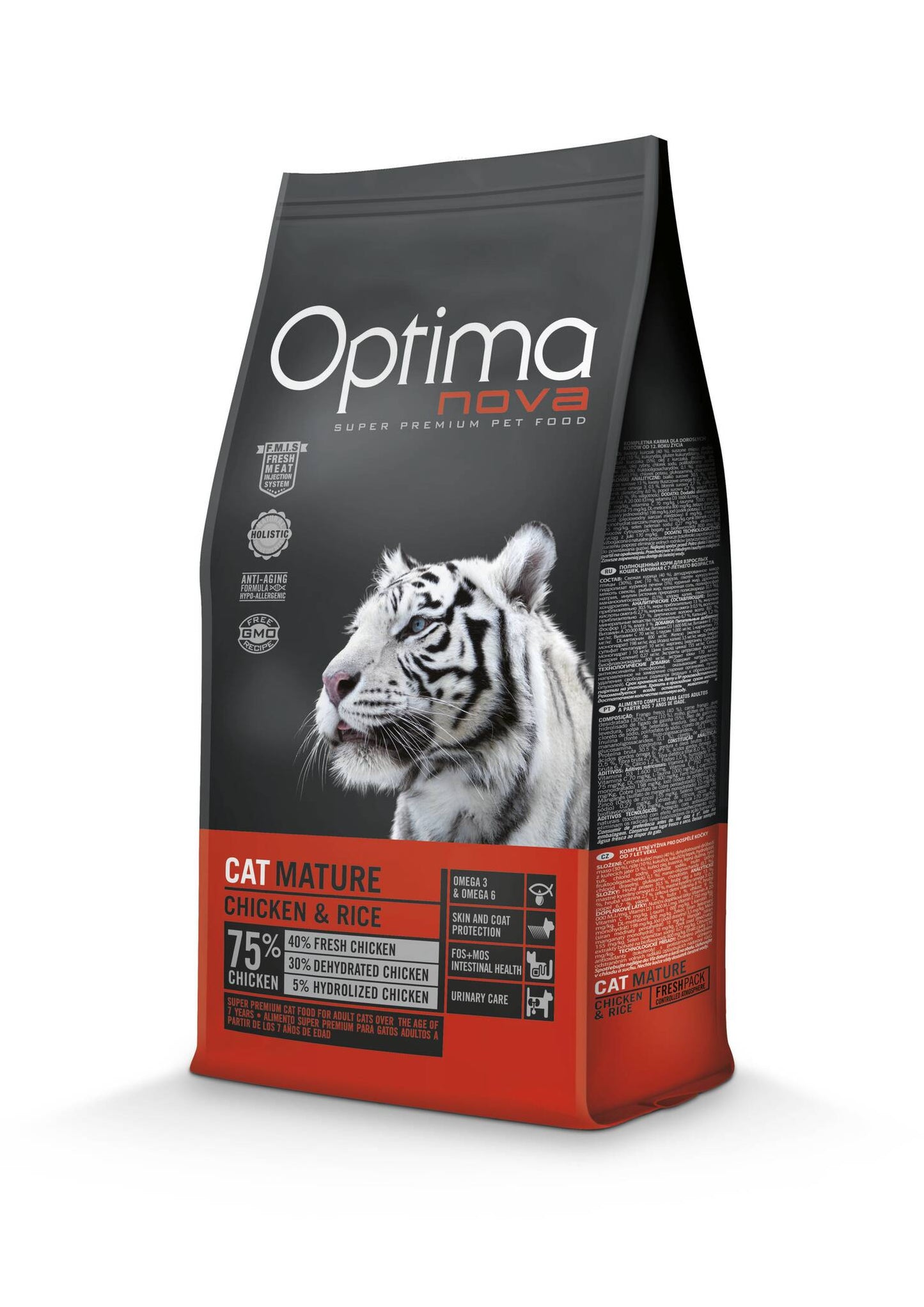 Optima Nova Mature Chicken & Rice 2kg