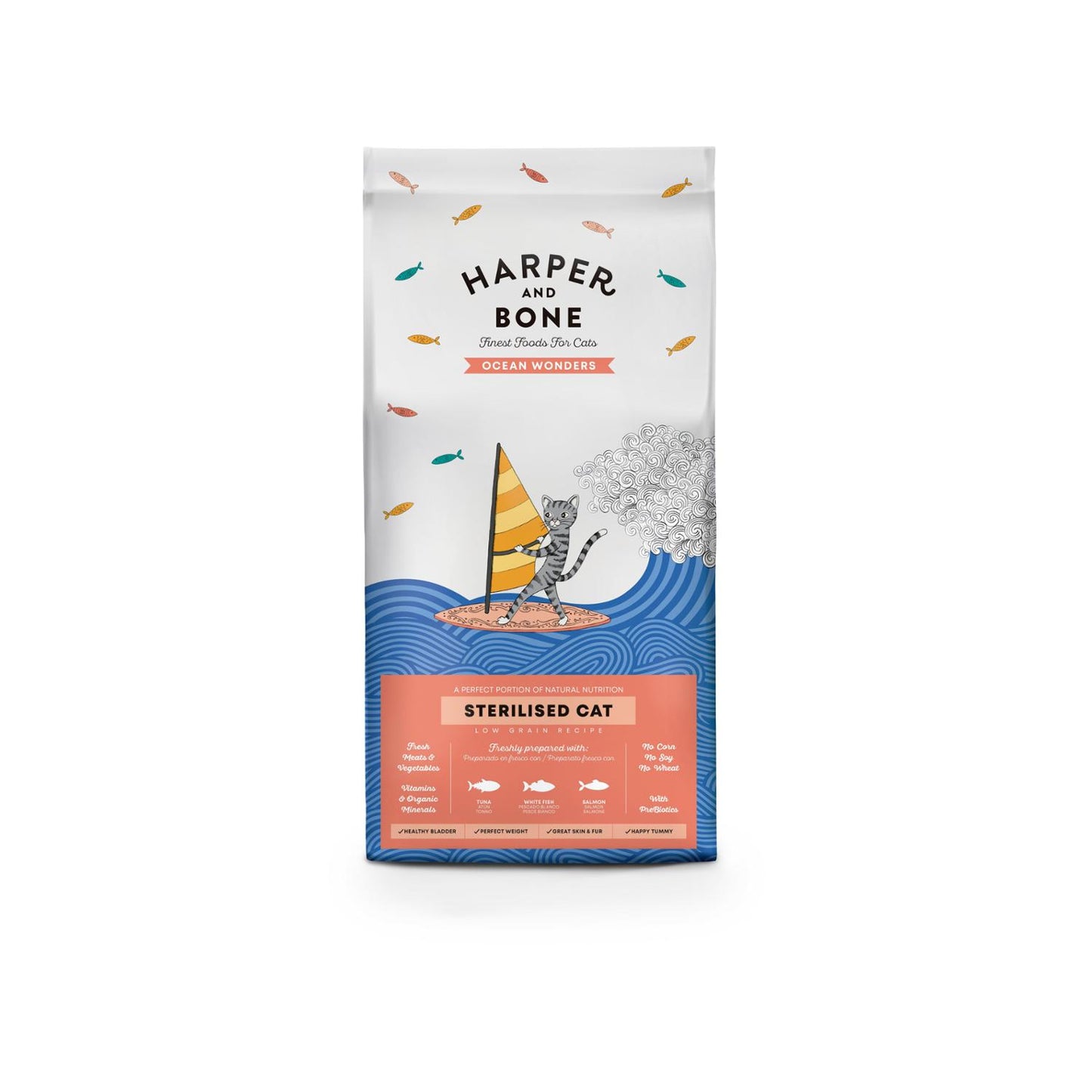 HARPER & BONE Sterilised CAT Ocean Wonders 2kg