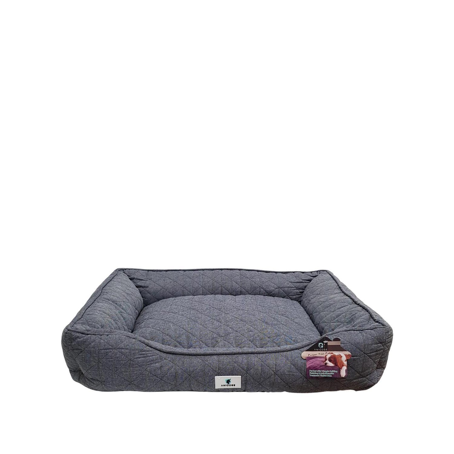 Anicose Basket Nayara Rectangle Grey 75X58X19cm