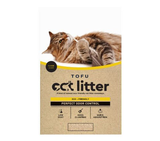 TOFU - CLUMPING CLASSIC 2.5kg Δώρο Λιχουδιά Freeze Dried Shrimps