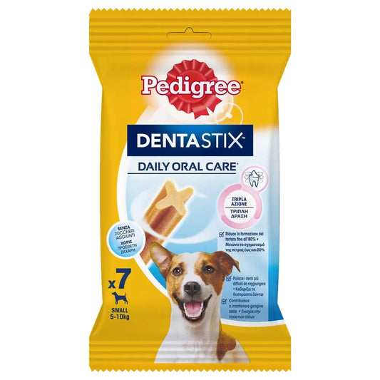 Pedigree Dentastix Small Οδοντική Φροντίδα Σκύλου (7 τμχ) 110g