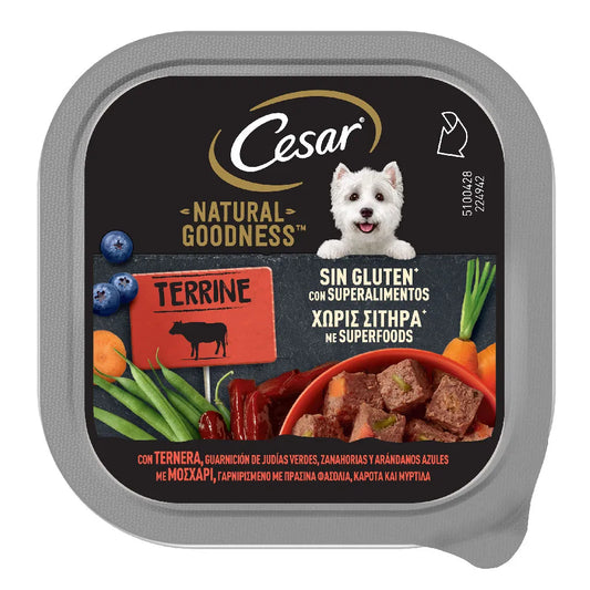 Cesar Natural Goodness με μοσχάρι 100g