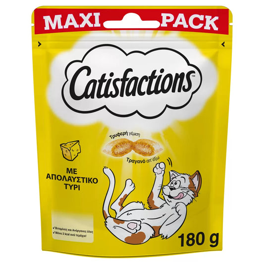 CATISFACTIONS λιχουδιά γάτας με ΤΥΡΙ 180g