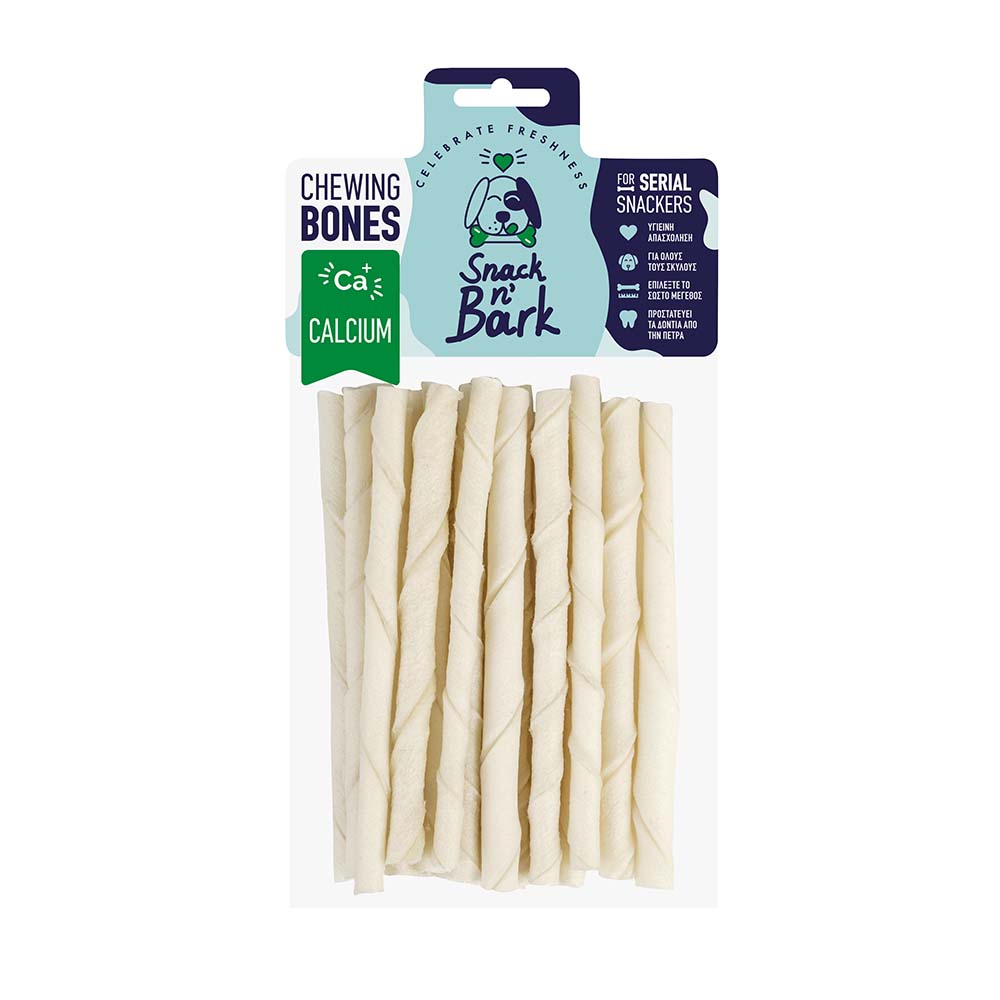 CELEBRATE FRESHNESS Snack N' Bark - Twisted stick Ασβεστίου | 12,5cm | 5-7gr | 20τμχ
