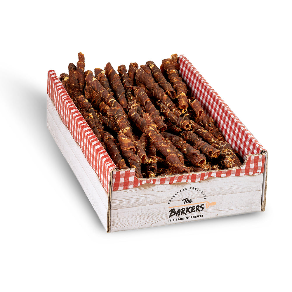 THE BARKERS BBQ Duck Curls 12cm 14g