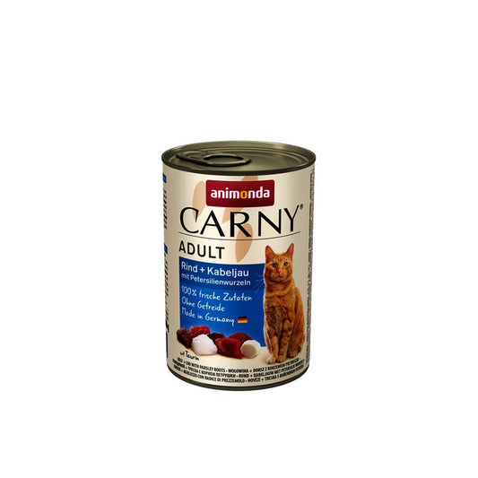 Animonda Carny Adult Μπακαλιάρος & Μαιντανός 400gr