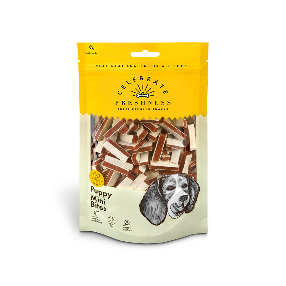 CELEBRATE PUPPY MINI BITES 100gr