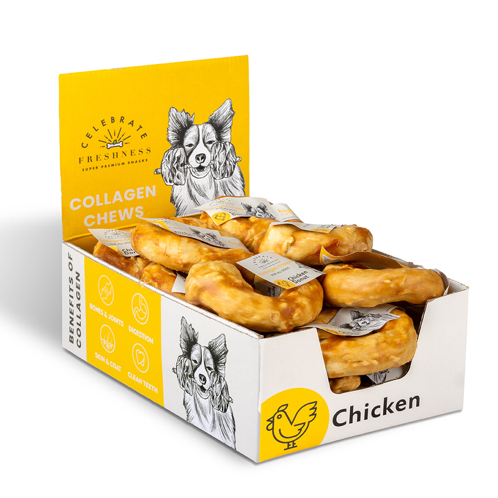CELEBRATE COLLAGEN CHICKEN DONUT 1pcs 10cm