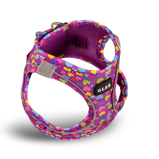 GLEE Σαμαράκι Pattern Hearts Μοβ | XL