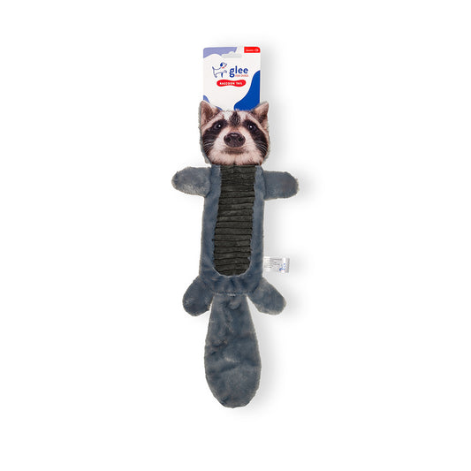 Raccoon Skinny Tail Squeaky 22x50cm