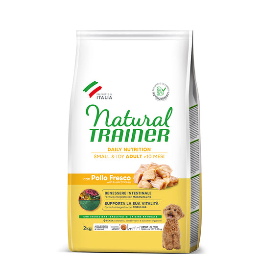 NATURAL TRAINER Small & Toy Adult - Fresh Chicken 2kg