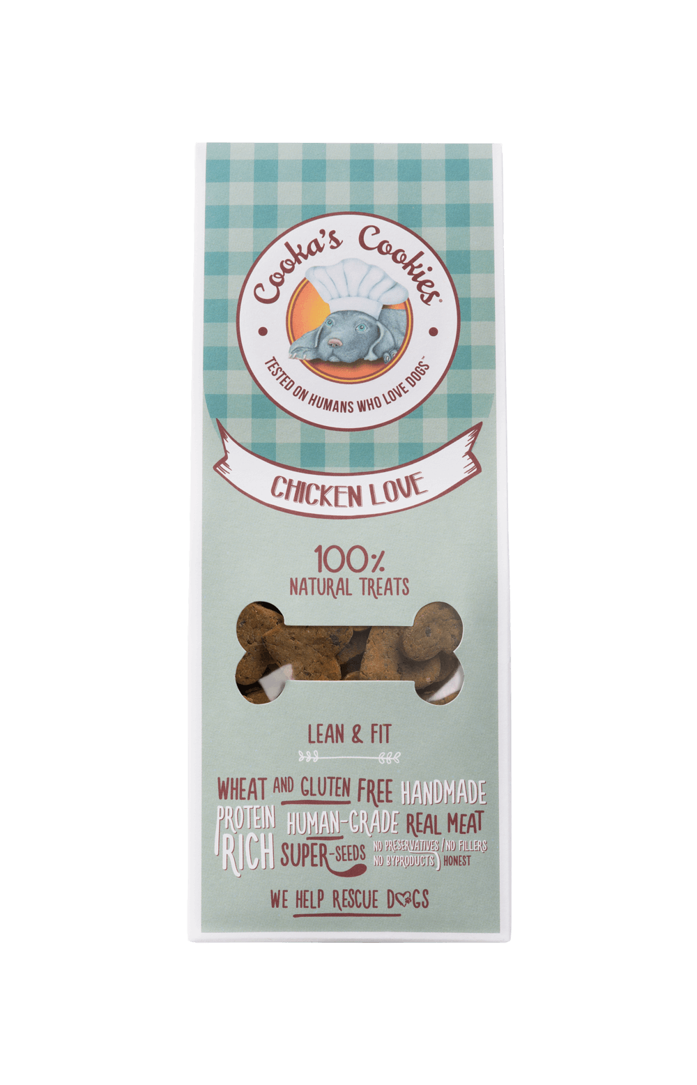 Cooka's Cookies ΜΠΙΣΚΟΤΑ Chicken Love ΜΕ ΚΟΤΟΠΟΥΛΟ & ΚΑΡΟΤΟ (100γρ)