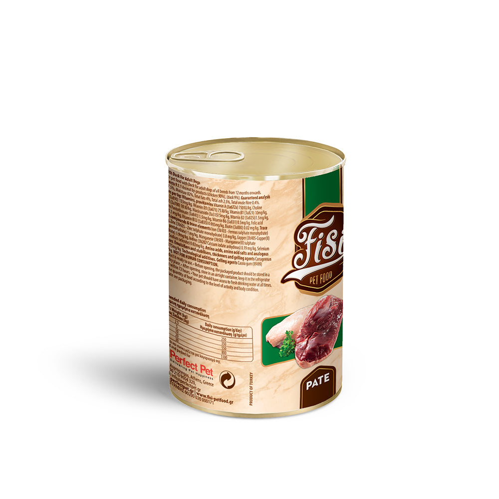 FISI DOG ADULT ΠΑΠΙΑ ΠΑΤΕ 400gr