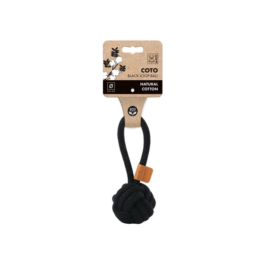 M-PETS Coto Black Loop Ball