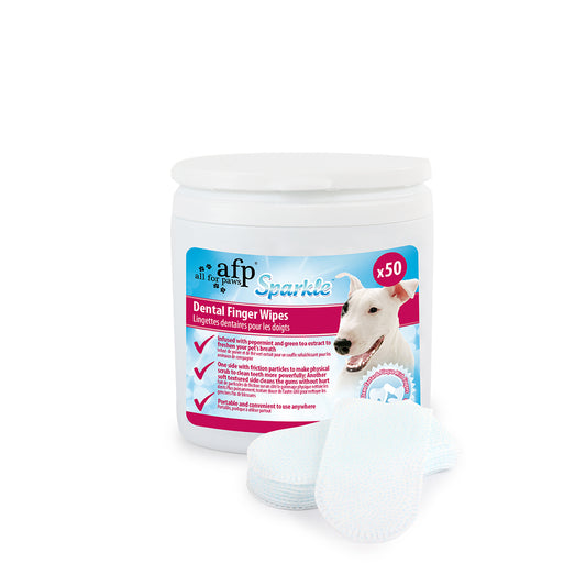 AFP Οδοντικά Μαντηλάκια Sparkle Dental Finger Wipes
