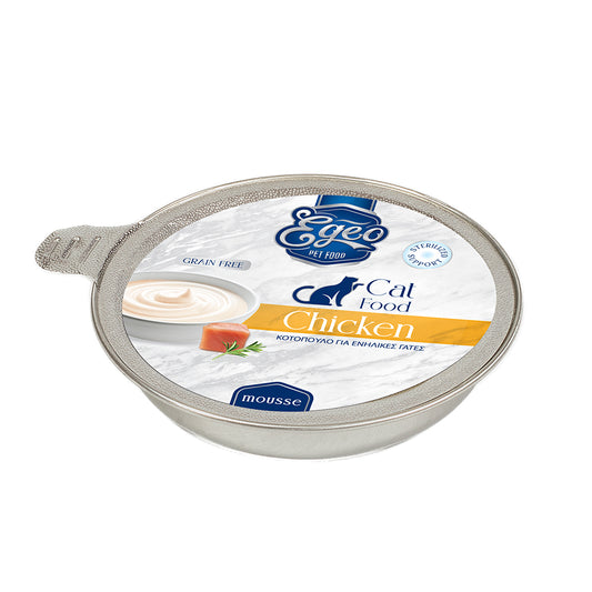 EGEO Cat Adult Κοτόπουλο σε μους 50gr