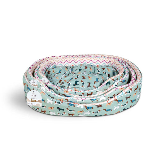 GLEE Κρεβάτι Οβάλ Dogs | 70x55x15cm.