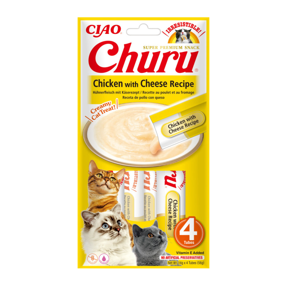 CHURU CAT CHICKEN & CHEESE 56gr